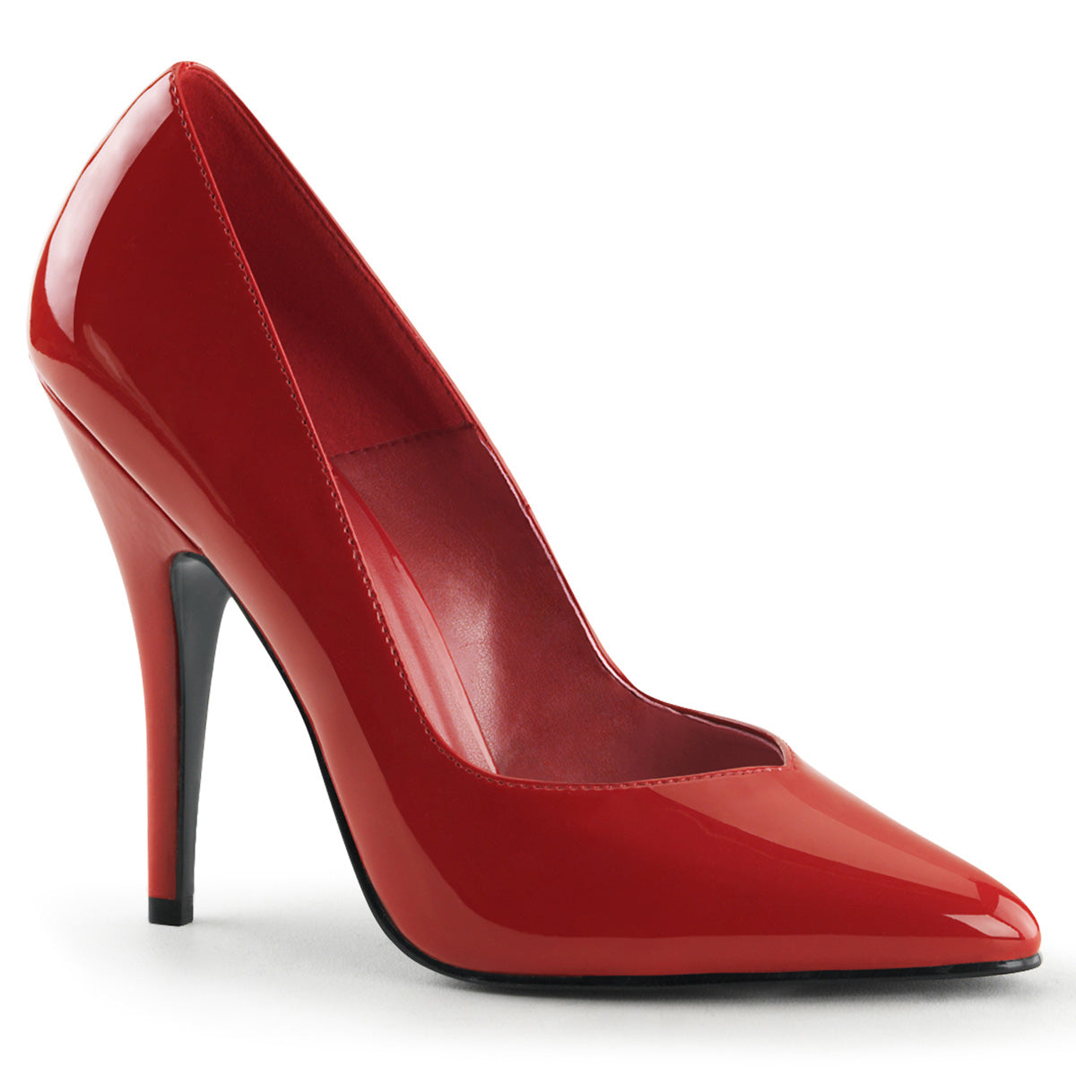 Pleasers Seduce-420V - Red Pat