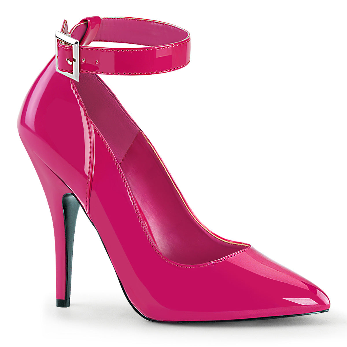 Pleasers Seduce-431 - H. Pink Pat