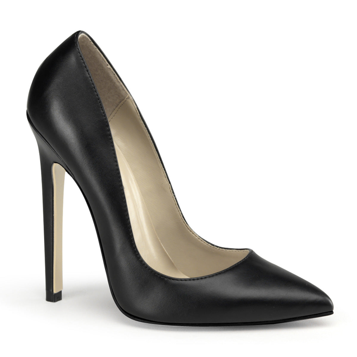 Pleasers Sexy-20 - Blk Faux Leather