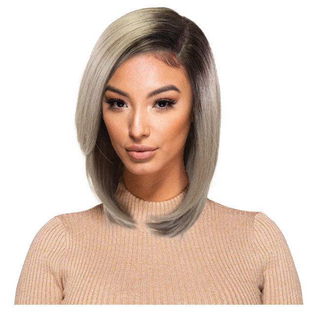 Shoulder Length Lace Front Wig - Ash Blonde - Model Express VancouverAccessories