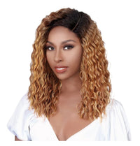 Shoulder Length Tight Curl Lace Front Wig - Bronze - Model Express VancouverAccessories