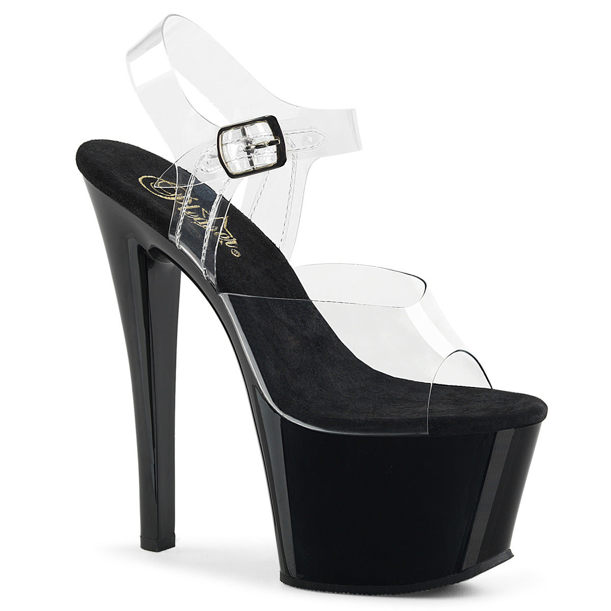 Pleasers Sky-308 - Clr/Blk