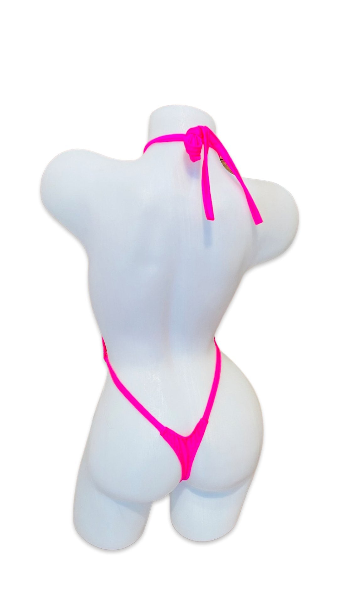 Slingshot Bikini - Neon Pink - Model Express VancouverBikini