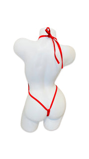 Slingshot Bikini - Red - Model Express VancouverBikini