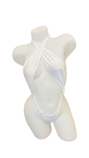 Slingshot Bikini - White - Model Express VancouverLingerie