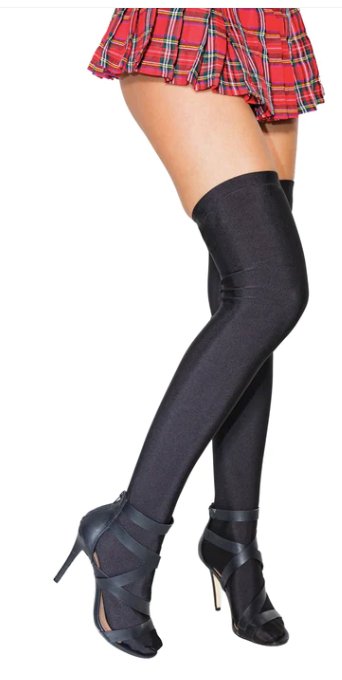 Stay Up Stocking Black - Model Express VancouverHosiery