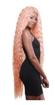 Super Long Tight Curl Wig - Black - Model Express VancouverAccessories