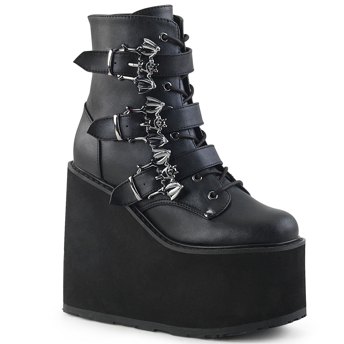 Demonia Swing-103 - Blk Vegan Leather