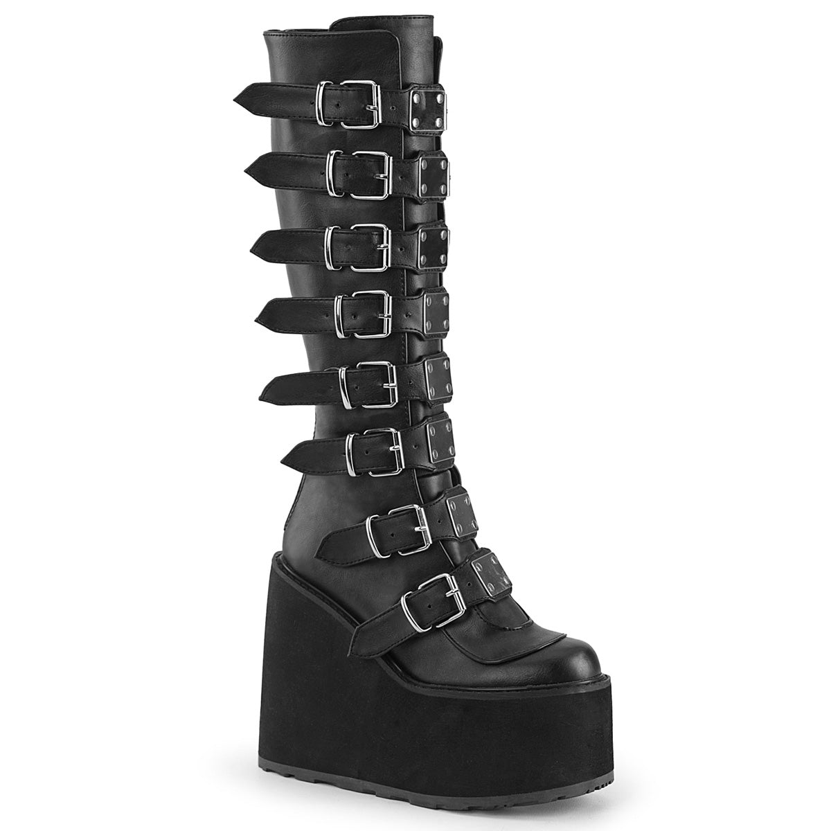 Demonia Swing-815 - Blk Vegan Leather