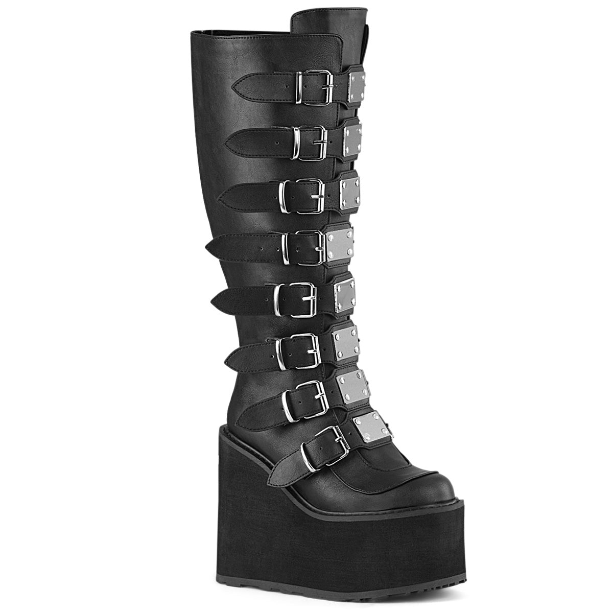 Demonia Swing-815Wc - Blk Vegan Leather