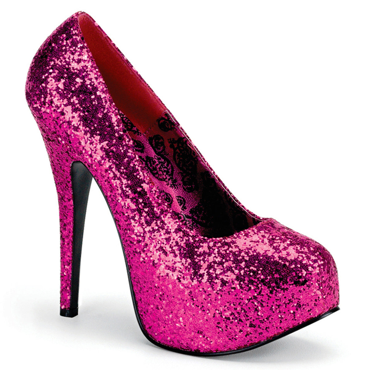 Pleaser Pink Label Teeze-06Gw - H. Pink Glitter
