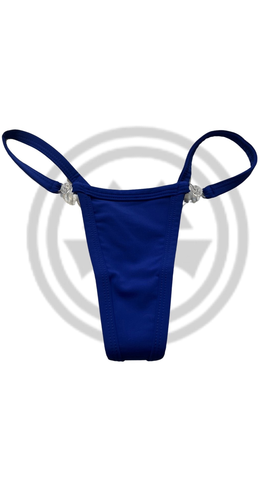 Thin Clip G-String - Royal Blue - Model Express VancouverLingerie