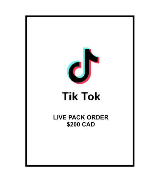 Tik Tok Live Pack - $200 Package - Model Express Vancouver