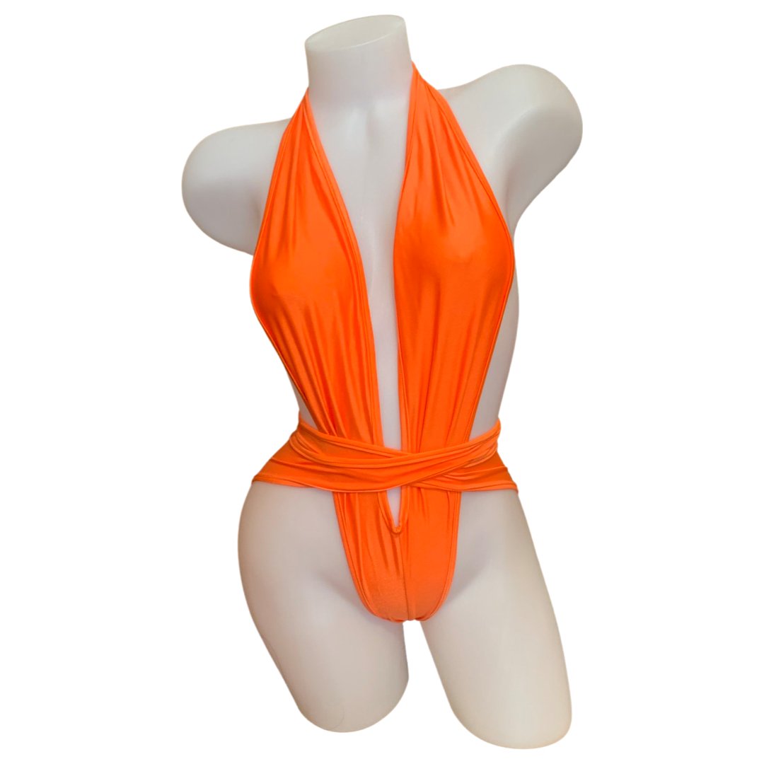 Toga Wrap Orange - Model Express VancouverLingerie