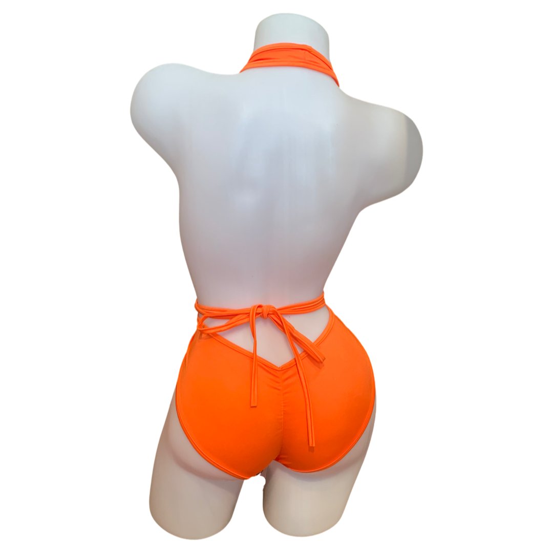 Toga Wrap Orange - Model Express VancouverLingerie