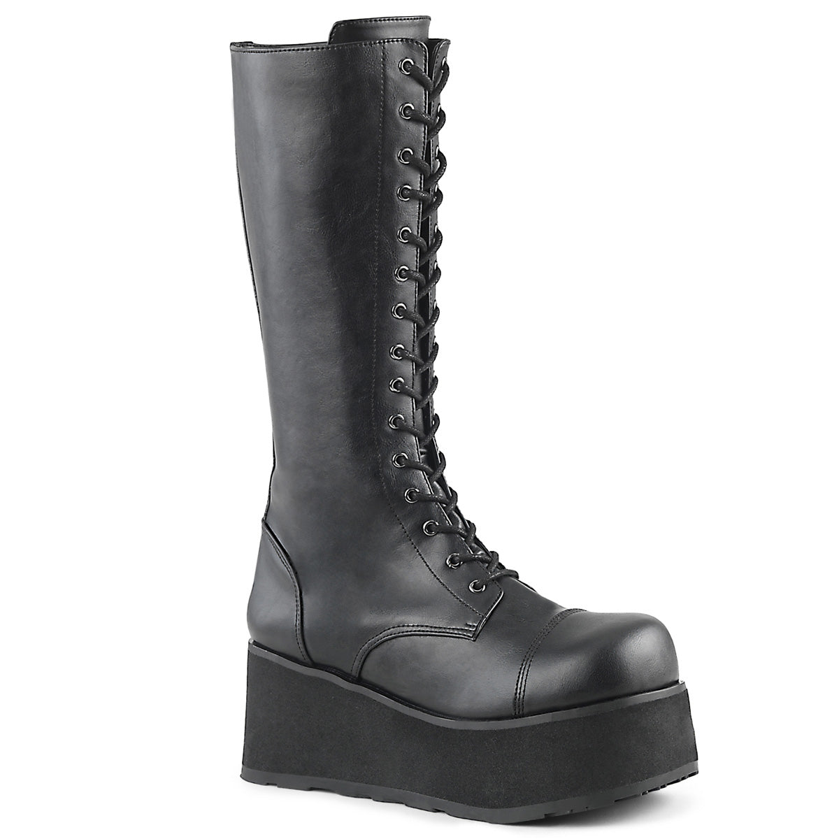 Demonia Trashville-502 - Blk Vegan Leather