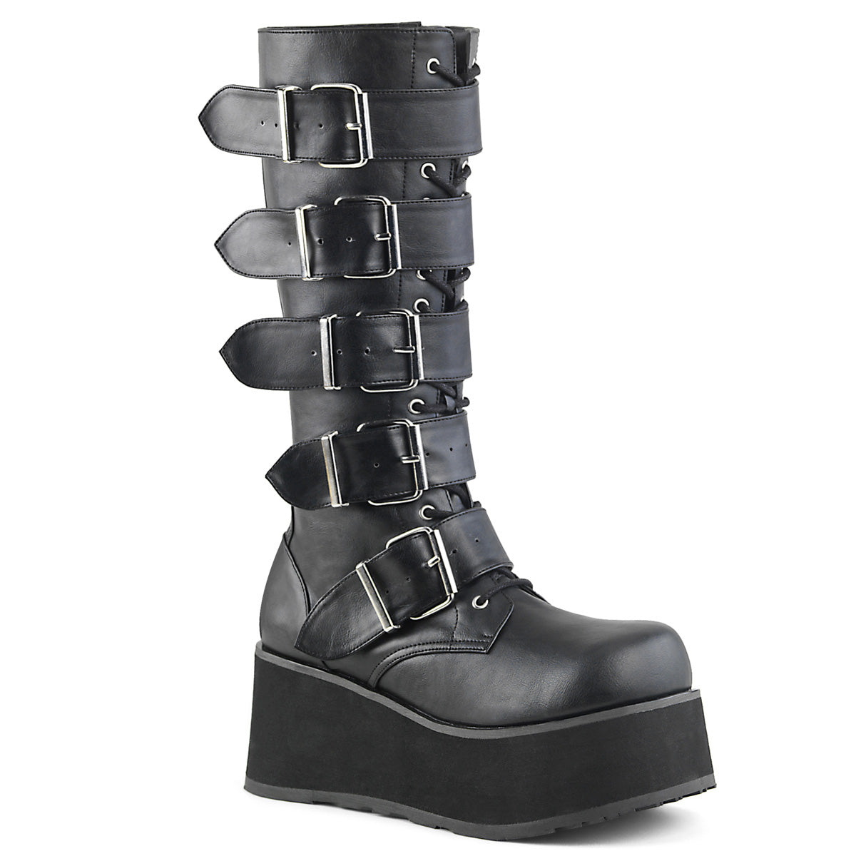 Demonia Trashville-518 - Blk Vegan Leather