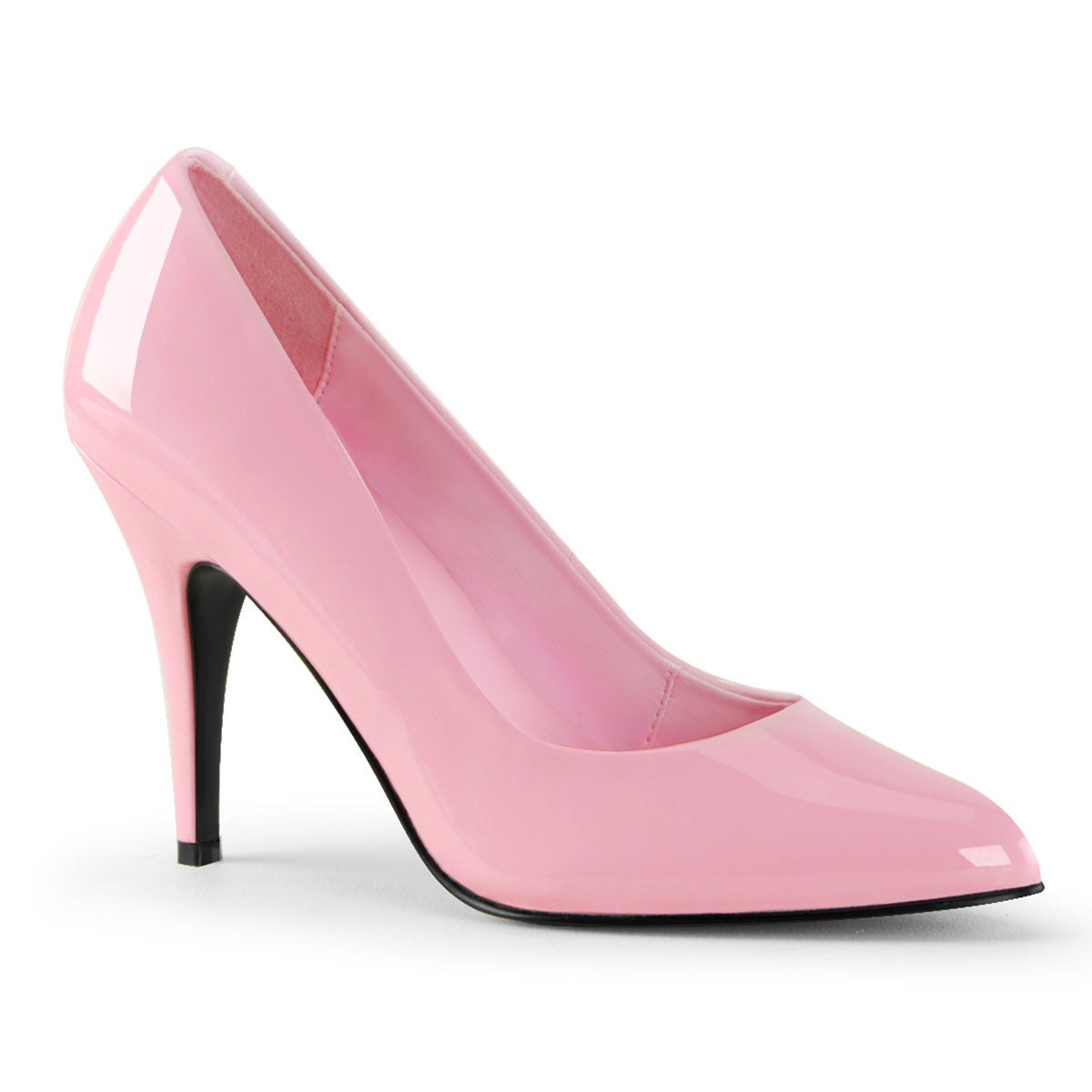 Pleasers Vanity-420 - B. Pink Pat