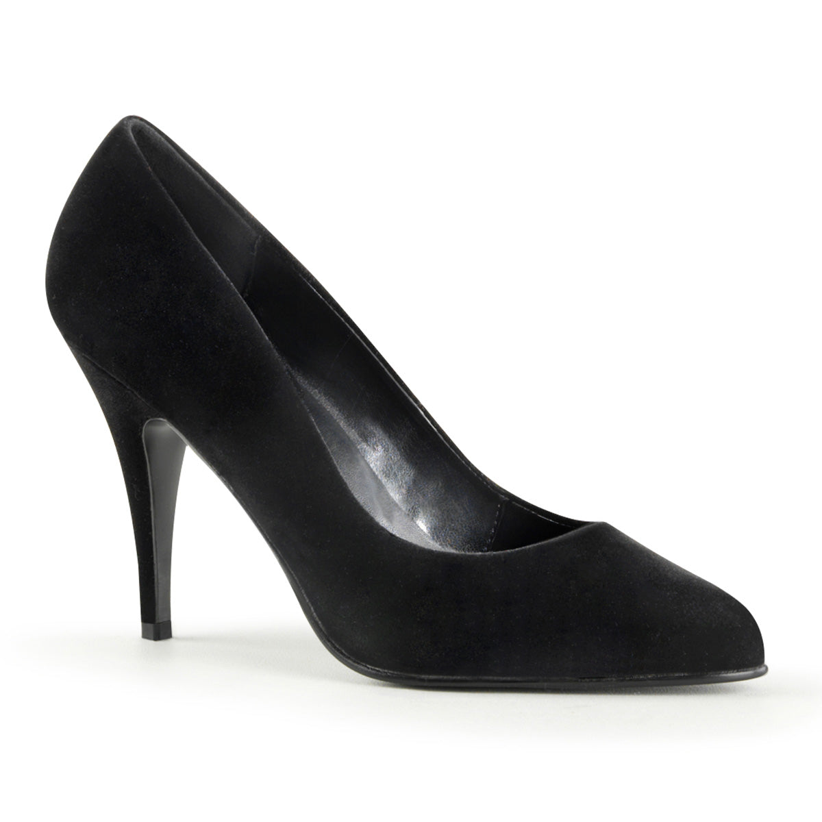 Pleasers Vanity-420 - Blk Velvet