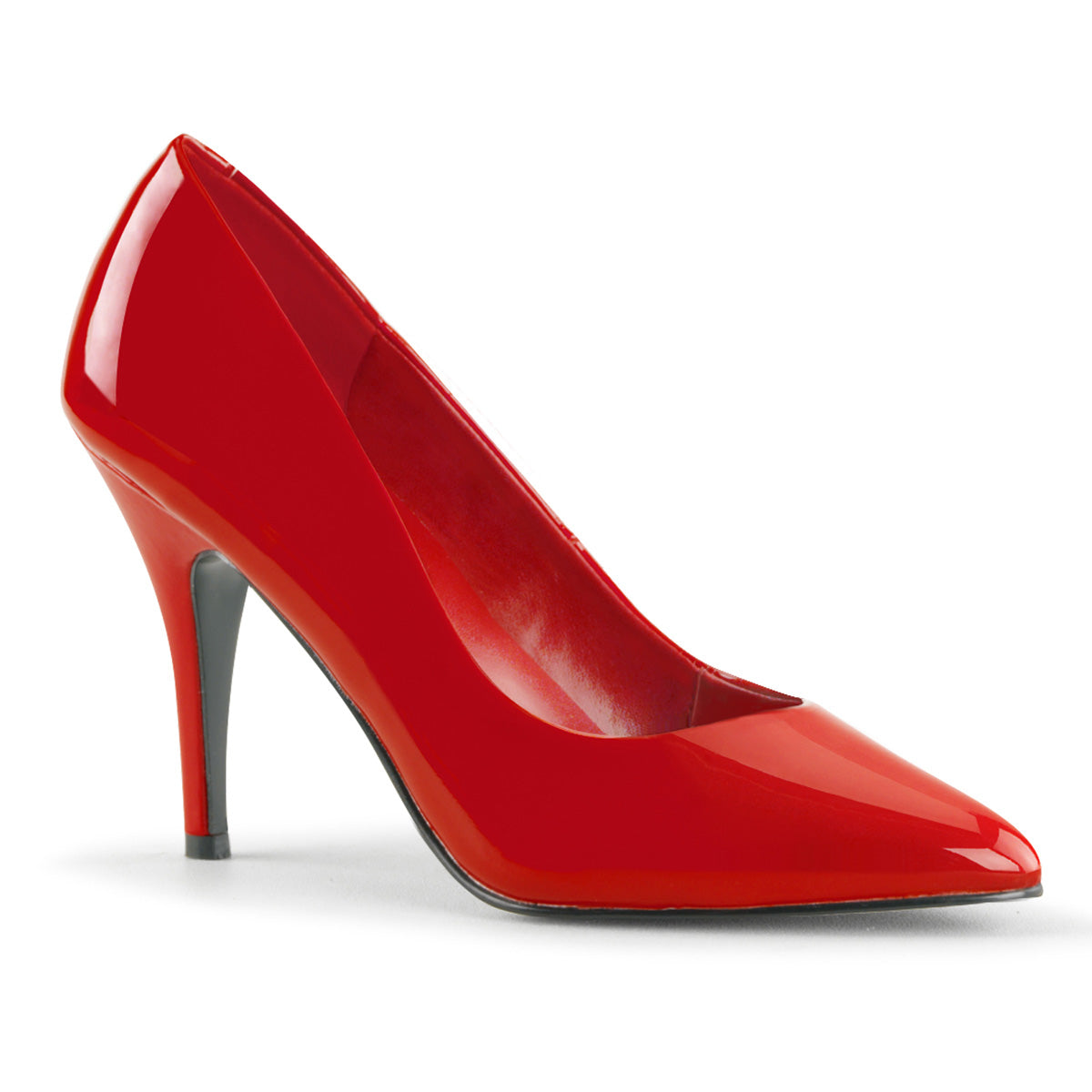 Pleasers Vanity-420 - Red Pat