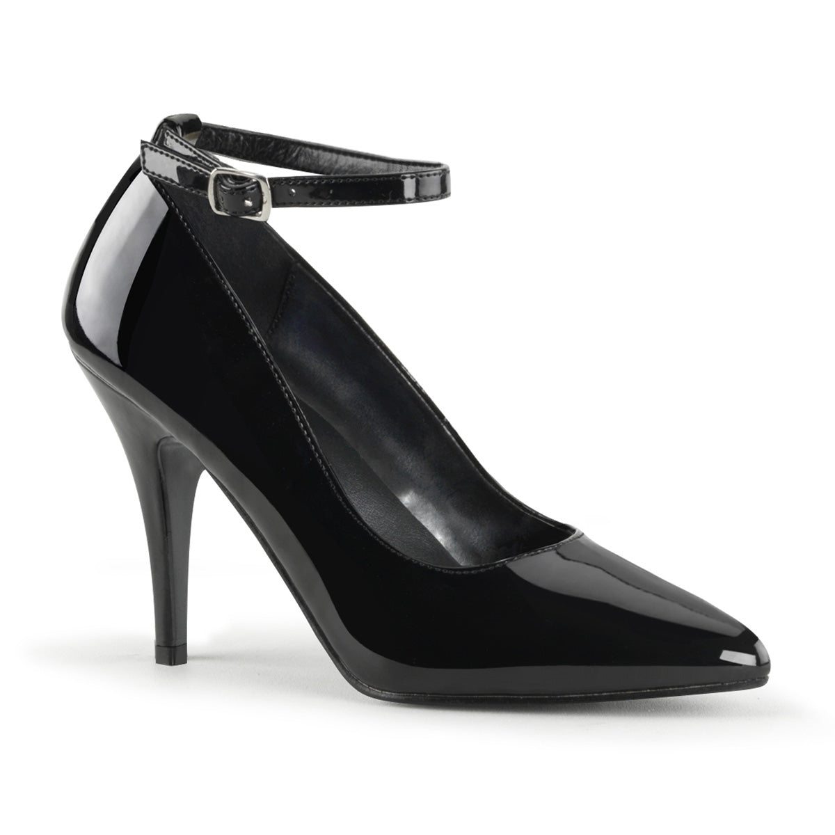 Pleasers Vanity-431 - Blk Pat