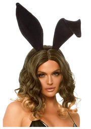 Velvet Bunny Ears Headband - Model Express VancouverAccessories