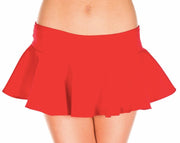 Wavy Mini Skirt Red - Model Express VancouverClothing