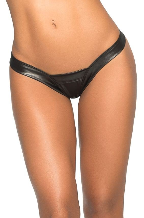 Wetlook Perfect Thong Black - Model Express VancouverLingerie