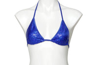 X9 Bikini: Blue Hologram (Scrunch) - Model Express VancouverLingerie