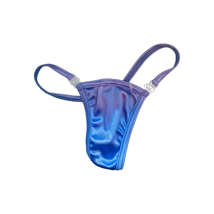 Y-Back G-String with Clips - Lavender - Model Express VancouverLingerie