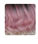 Medium Long Loose Curl Wig with Lace Front - Pink - Model Express Vancouver