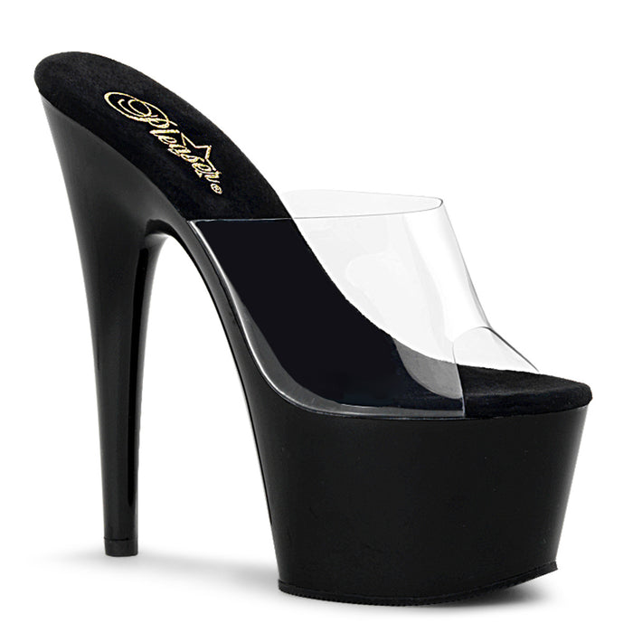 Pleaser Adore 701 Black/Clear - Model Express Vancouver