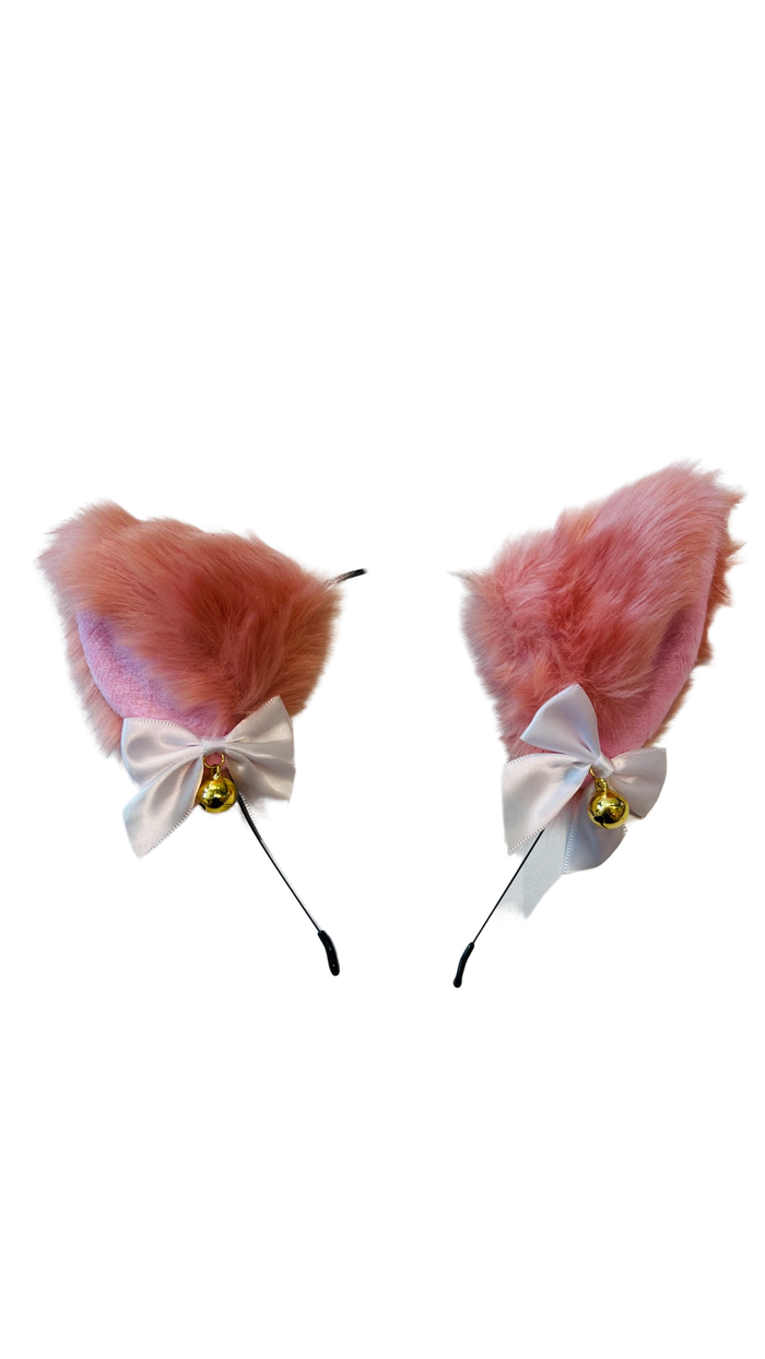 Furry Cat Ears Pink