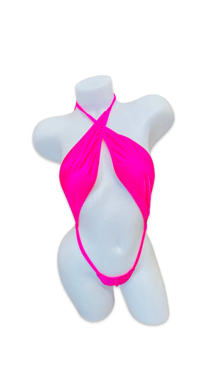 Slingshot Bikini - Neon Pink